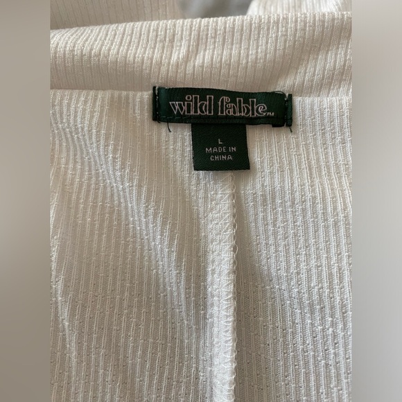 Mid-Rise Foldover Flare Leggings -Wild Fable - Picture 5 of 6